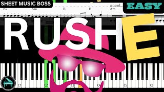 You Can Actually IMPROVISE RUSH E with This Version Easy Piano Tutorial [upl. by Deibel823]