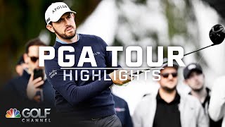 PGA Tour Highlights 2024 Farmers Insurance Open Round 1  Golf Channel [upl. by Norse]