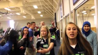 quotIm The 12th Manquot  Seattle Seahawks Everett High School Lip Dub 2014 [upl. by Duax]