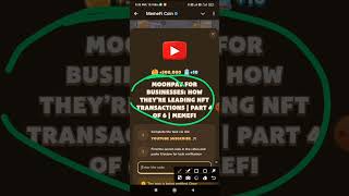 MoonPay for Businesses How They’re Leading NFT Transactions  Part 4 of 6  MemeFi code video code [upl. by Hgielek]