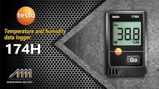 Introducing the Testo 174 H Data Logger Effortlessly Track Temperature and Humidity [upl. by Syah428]