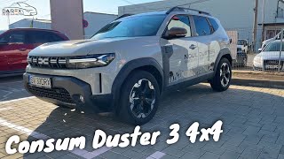 Test Consum Dacia Duster 12 TCe 4x4 2024 [upl. by Ralyks]