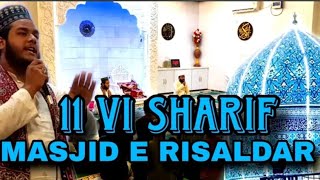 11 vi shareefMasjid risaldar💗byana by Hafiz Shahbaz hasni qadriviralvideoalahazratislamicscholar [upl. by Ahsitneuq]