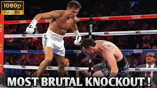 Gennady Golovkin vs Daniel Geale Full Fight Highlights  Best Boxing Moment  Knockout [upl. by Attenreb]