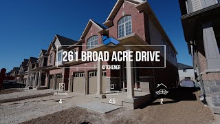 261 Broadacre Dr Kitchener  Overview Video with Aerial Highlights Unbranded [upl. by Allimak947]