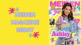 MEIDEN SHOOT VLOG 17 Ik sta op de cover van MEIDEN Magazine [upl. by Narej]