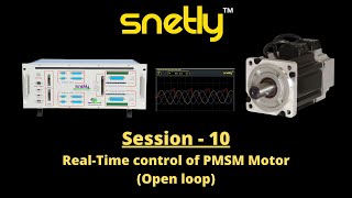 Open loop control of PMSM motor  Step by Step explanation [upl. by Diane-Marie]