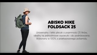 Fjallraven Abisko Hike Foldsack 25  uniwersalny plecak turystyczny [upl. by Noda]