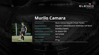 Murilo Camara  Zagueiro  Lateral Esquerdo Defender  Left Back  2024 [upl. by Prudence]