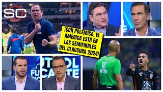 PIETRASANTA no se guarda NADA El América está en semifinales por el pésimo arbitraje  SportsCenter [upl. by Angelika]