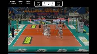 Grottazolina Side Out VS Padova Serve 10 20 2024 4th [upl. by Kramer]