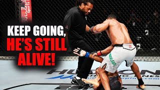 10 TERRIBLE Referee Calls By Herb Dean In The UFC [upl. by Akerdnuhs]