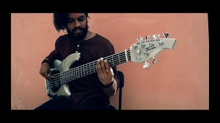 Gustaakh  The Local Train  Bass Cover by Vishal Koli [upl. by Pellet]