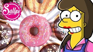 The Simpsons Donuts  Doughnuts  Grundrezept  Sallys Welt [upl. by Mayes]