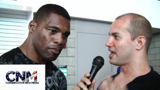 Herschel Walker Talks His First MMA Win Training Bobby Lashley amp Next Fight [upl. by Obala]