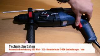 Bosch GBH 228 DFV Bohrhammer Test [upl. by Hamian]