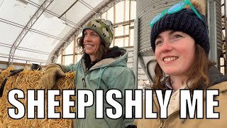 Sheepishly Me  Tara’s Version Sheep Farm Vlog [upl. by Basilio]