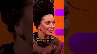 ladygaga gets embarrassed in front of judelaw 😳 grahamnorton thegrahamnortonshow [upl. by Assirat]