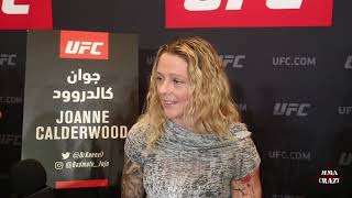 UFC 242 Joanne Calderwood “will do what it takes” to get a win over Andrea Lee [upl. by Adis]