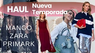 PRIMER HAUL DE OTOÑO LO NUEVO DE MANGO ZARA y PRIMARK tu asesora de imagen y moda [upl. by Dlaregztif]