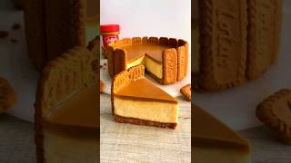 biscoff cheesecake recipe 🍰lotuscheesecake cheesecake lotusbiscoff lotus lotusbiscoffcheesecake [upl. by Aneg637]