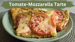 Tomate Mozzarella Tarte [upl. by Enelyw]