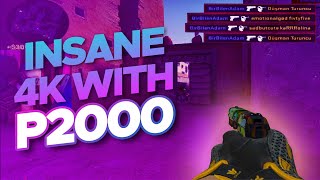 Insane 4k with P2000 on Mid [upl. by Dolora]