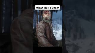 Micah Bells Death rdrd2 redredemption cow cowboys [upl. by Ahsiemaj]