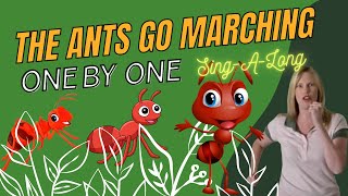 The Ants Go Marching One by One Song Kids Music antsgomarching ants song [upl. by Atinoj]