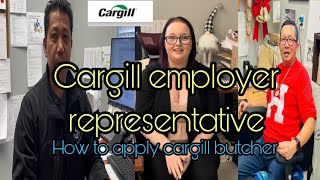 Cargill employer representativehow to apply cargill butcher… [upl. by Iralav]