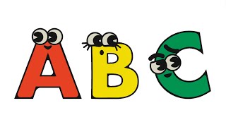 Popping through the ABC alphabet learnthealphabet learntoread abcd abc abcde learningwords [upl. by Enitnatsnoc]