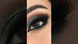 Green smokey eye makeup shortviral viral shotrs short video [upl. by Esinrahs39]