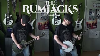 The Rumjacks  Sainted Millions guitar amp banjo cover [upl. by Whitson]