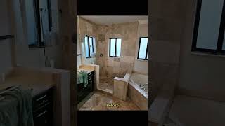 Shower Door installation by Jays Shower Doors and More LLC showers bathroom framelessglass [upl. by Dexter]