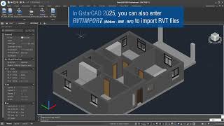 3D Model Import amp Export in GstarCAD 2025 [upl. by Aneala11]