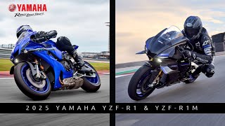 The Pinnacle of Sportbike Performance the 2025 Yamaha YZFR1 and the 2025 Yamaha YZFR1M [upl. by Idyh]