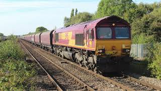 Barnetby 41024 Immingham Biomas Lp  Drax Power Station Railway Freight Trains [upl. by Freiman830]