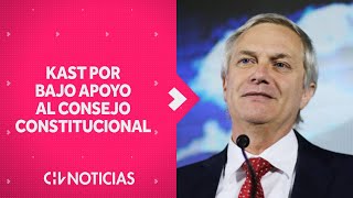 Kast y bajo apoyo al Consejo Constitucional “No hay ninguna situación que no se pueda revertir” [upl. by Einnoc]