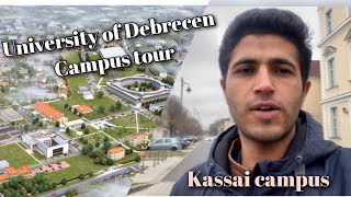 University of Debrecen  Campus tour Kassai campus studyabroad debrecen hungary [upl. by Ennaecarg]