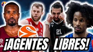 ¡Los 10 MEJORES AGENTES LIBRES de la EUROLIGA  2 Colegas [upl. by Forrester]