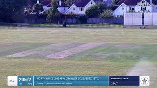 Worthing CC 2nd XI vs Crawley CC 1st XI  29th June 2024 [upl. by Madlin414]