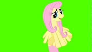 Fluttershy Sings  Green Screen Ponies [upl. by Dublin]