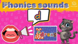 The D Sound  Phonics Lesson for Kindergarten  EYFS [upl. by Hairas]