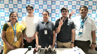 Two Students of Aakash Institute West Bengal Centres Secured AIR1 in NEET UG 2024 Press Meet at [upl. by Eceinahs87]