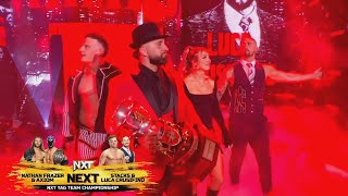 DAngelo Family Entrance  WWE NXT May 21 2024 [upl. by Allcot]