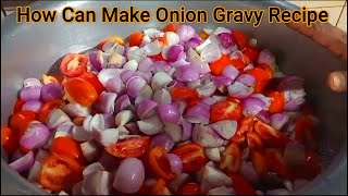 Onion Gravy Recipe  Easy Onion Gravy  How to Make Onion Gravy  Hossain Chef [upl. by Miarfe]