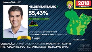 Jingle de Helder Barbalho em 2018  Eleições para o governo do Pará [upl. by Irak]