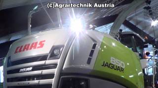 The new Claas JAGUAR 850  Austro Agrar 2013 in Tulln a d Donau [upl. by Yllier]