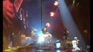 Rihanna falling on stage while singing Let Me April 21th 2010 [upl. by Nedac]