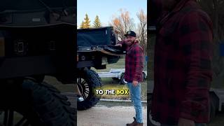 ATTEMPTING HUGE LIFTED TRUCK BOX … 😳😅 liftedtrucks BuckedUp [upl. by Yerdna917]